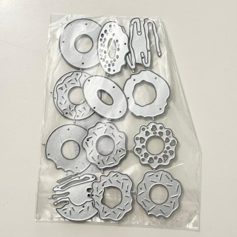 Donuts Metal Mold Cutting Dies Scrapbook Paper Card Craft Embossing Stencil Mold - Picture 2 of 4
